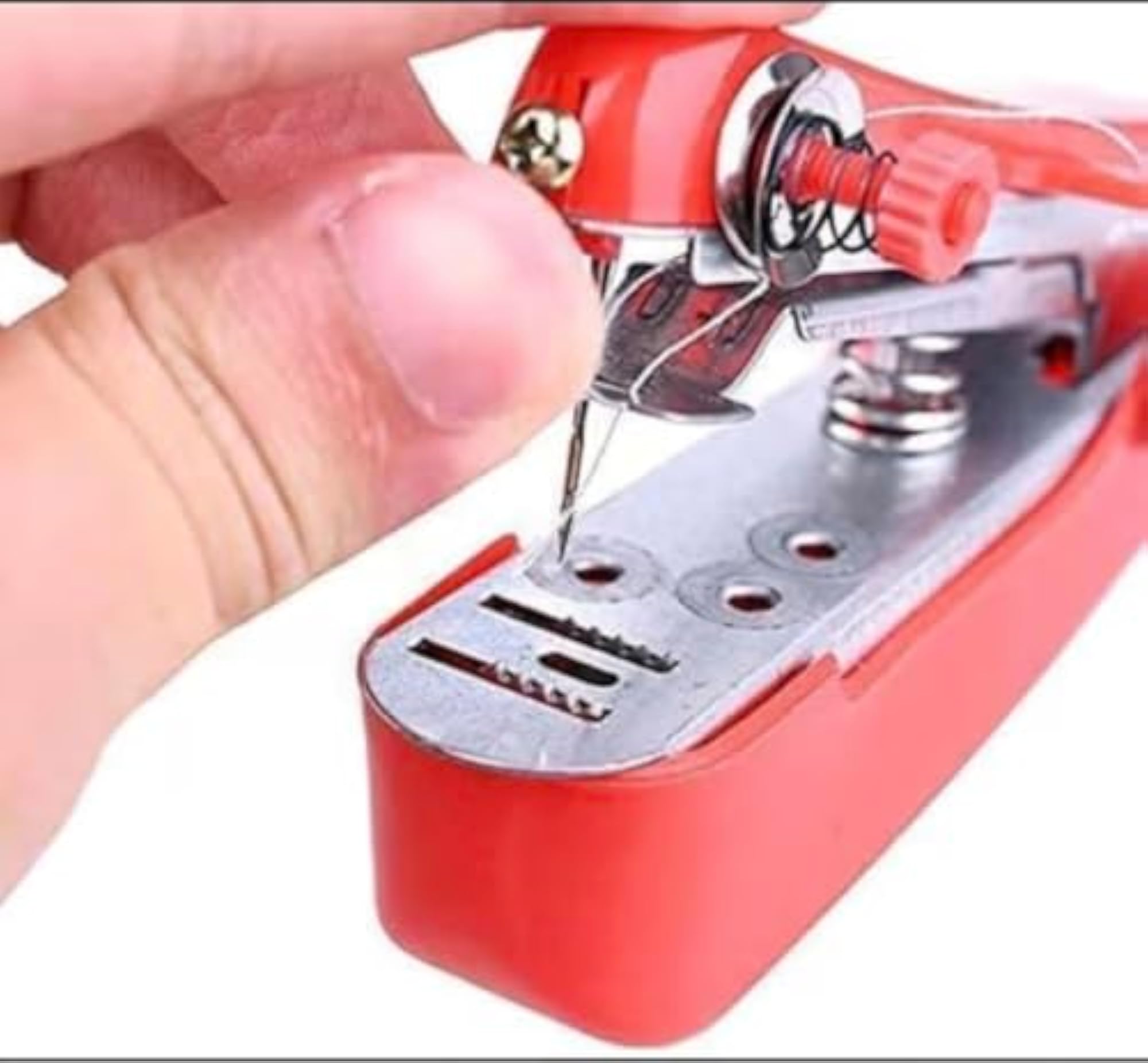 Mini Handheld Sewing Machine, Portable Stitching Tool